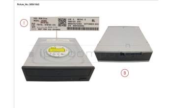 Fujitsu SATA DVD-ROM HH BL für Fujitsu Primergy RX2560 M1