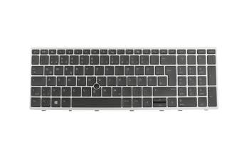 HJ1991 Original HP Tastatur DE (deutsch) schwarz mit Backlight und Mouse-Stick