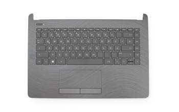 HP 14-bs100 Original Tastatur inkl. Topcase DE (deutsch) schwarz/schwarz Wave