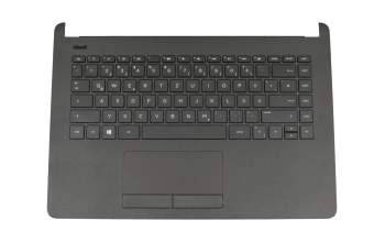 HP 14-bw000 Original Tastatur inkl. Topcase DE (deutsch) schwarz/schwarz mesh