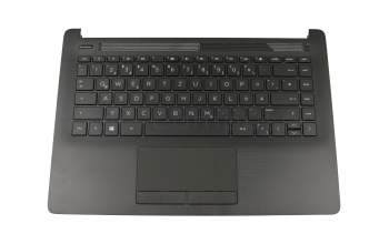 HP 14-ck0000 Original Tastatur inkl. Topcase DE (deutsch) schwarz/schwarz