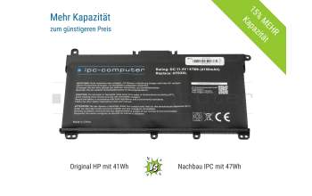 HP 15-dy1000 Replacement Akku 47Wh