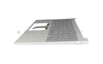 HP 15-fd1000 Original Tastatur inkl. Topcase DE (deutsch) grau/silber