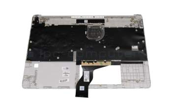 HP 15s-fq1000 Original Tastatur inkl. Topcase DE (deutsch) silber/silber (Fingerprint)