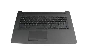 HP 17-by3000 Original Tastatur inkl. Topcase FR (französisch) schwarz/schwarz (PTP/mit DVD)