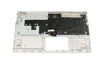 HP 17-cn1000 Original Tastatur inkl. Topcase DE (deutsch) silber/silber mit Backlight