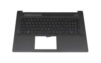 HP 17-cp0000 Tastatur inkl. Topcase DE (deutsch) schwarz/schwarz