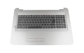HP 17-x100 Original Tastatur inkl. Topcase DE (deutsch) schwarz/silber