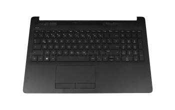HP 255 G7 SP Original Tastatur inkl. Topcase DE (deutsch) schwarz/schwarz