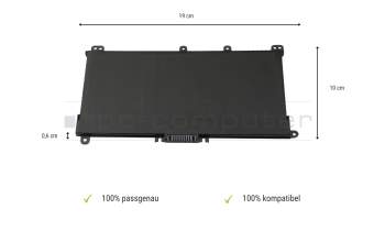 HP Chromebook x360 14a-ca0000 Replacement Akku 47Wh