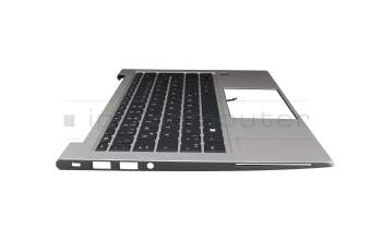 HP EliteBook 830 G7 Original Tastatur inkl. Topcase DE (deutsch) schwarz/silber mit Backlight