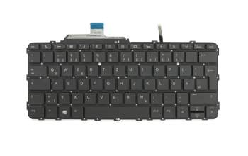 HP EliteBook Folio G1 Original Tastatur DE (deutsch) schwarz mit Backlight