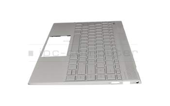 HP Envy 13-ah0300 Original Tastatur inkl. Topcase DE (deutsch) silber/silber mit Backlight
