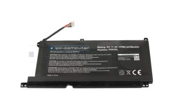 HP Envy 13-aq1700 Replacement Akku 47Wh