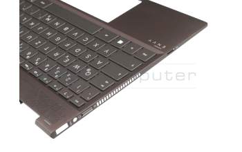 HP Envy x360 13-ag0300 Original Tastatur inkl. Topcase DE (deutsch) schwarz/grau mit Backlight