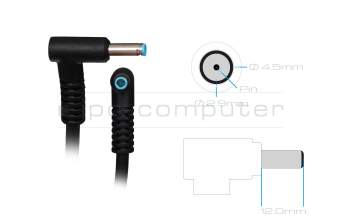 HP Envy x360 13-ar0200 Original Netzteil 135,0 Watt abgerundete Bauform