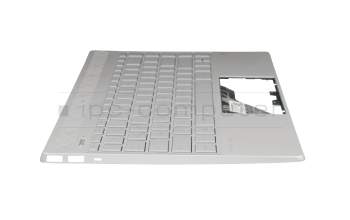 HP Pavilion 13-an0300 Original Tastatur inkl. Topcase DE (deutsch) silber/silber mit Backlight