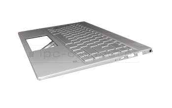 HP Pavilion 14-ce1600 Original Tastatur inkl. Topcase DE (deutsch) silber/silber mit Backlight