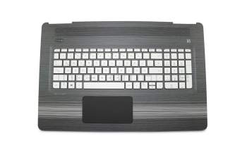 HP Pavilion 17-ab200 Original Tastatur inkl. Topcase DE (deutsch) silber/schwarz mit Backlight