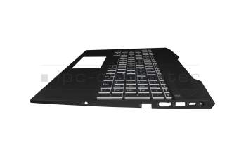 HP Pavilion Gaming 15-cx0000 Original Tastatur inkl. Topcase DE (deutsch) schwarz/weiß/schwarz mit Backlight