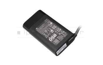 HP Pro Tablet x2 612 G2 Original USB-C Netzteil 65 Watt abgerundete Bauform