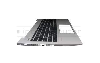 HP ProBook 440 G6 Original Tastatur inkl. Topcase SP (spanisch) schwarz/silber mit Backlight