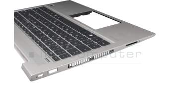 HP ProBook 445 G6 Original Tastatur inkl. Topcase DE (deutsch) schwarz/silber mit Backlight