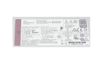 HP ProLiant DL380 Gen10 NC 8SFF Original Server Netzteil 800 Watt
