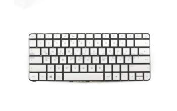 HP Spectre Pro x360 G1 Convertible PC Original Tastatur DE (deutsch) silber mit Backlight