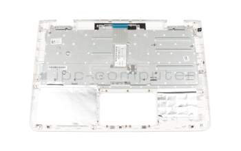 HP Stream 11-aa000 Original Tastatur inkl. Topcase DE (deutsch) weiß/weiß