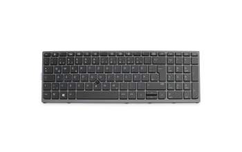 HP Z440 Tastatur DE (deutsch) schwarz mit Backlight und Mouse-Stick