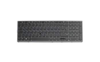 HP ZBook 15 G4 Tastatur DE (deutsch) schwarz mit Backlight und Mouse-Stick