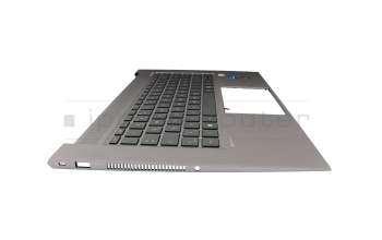 HP ZBook Studio G8 Original Tastatur inkl. Topcase DE (deutsch) schwarz/grau mit Backlight