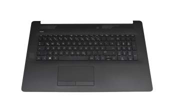 HPM17K53d03930 Original HP Tastatur inkl. Topcase DE (deutsch) schwarz/schwarz (PTP/DVD)