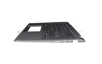 HQ21014650000 Original Acer Tastatur inkl. Topcase CH (schweiz) schwarz/grau