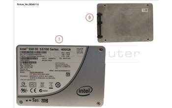 Fujitsu INE:SSDSC2BA400G3C SSD S3 400GB 2.5 SATA
