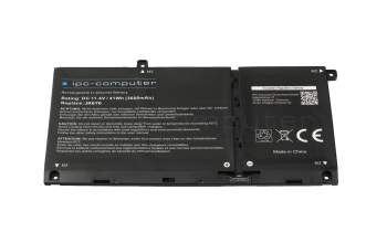 IPC-Computer Akku (11,25V 3-Zellen) kompatibel zu Dell 0CF5RH mit 41Wh