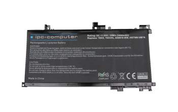 IPC-Computer Akku 11,55V kompatibel zu HP 849570-541 mit 39Wh