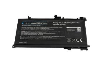 IPC-Computer Akku 15,4V kompatibel zu HP TE04063XL_PL mit 43Wh