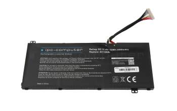 IPC-Computer Akku kompatibel zu Acer KT.0030G.001 mit 52Wh
