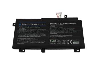IPC-Computer Akku kompatibel zu Asus B31Bn91 mit 44Wh