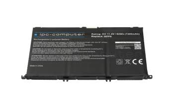 IPC-Computer Akku kompatibel zu Dell 00GFJ6 mit 82Wh