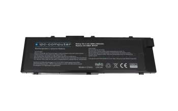 IPC-Computer Akku kompatibel zu Dell 0GR5D3 mit 80Wh