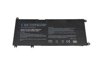 IPC-Computer Akku kompatibel zu Dell 4WNOY mit 55Wh
