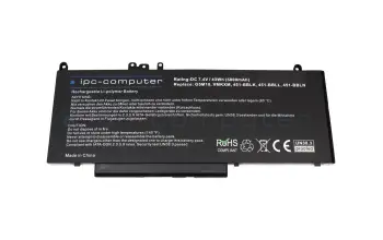 IPC-Computer Akku kompatibel zu Dell 5XFWC mit 43Wh