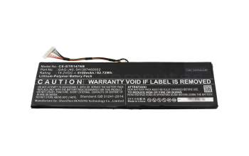 IPC-Computer Akku kompatibel zu Gigabyte 541387460002 mit 92,72Wh