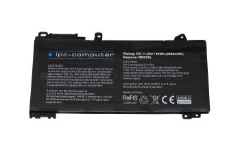 IPC-Computer Akku kompatibel zu HP HSTNN-0B1C mit 40Wh
