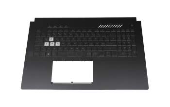 JMOA0KNR0 Original Asus Tastatur inkl. Topcase DE (deutsch) schwarz/transparent/schwarz mit Backlight