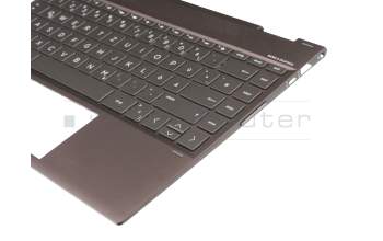 L19586-041 Original HP Tastatur inkl. Topcase DE (deutsch) schwarz/grau mit Backlight