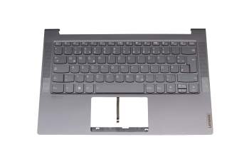 L1CZ17G0238 Original Lenovo Tastatur inkl. Topcase DE (deutsch) grau/grau mit Backlight